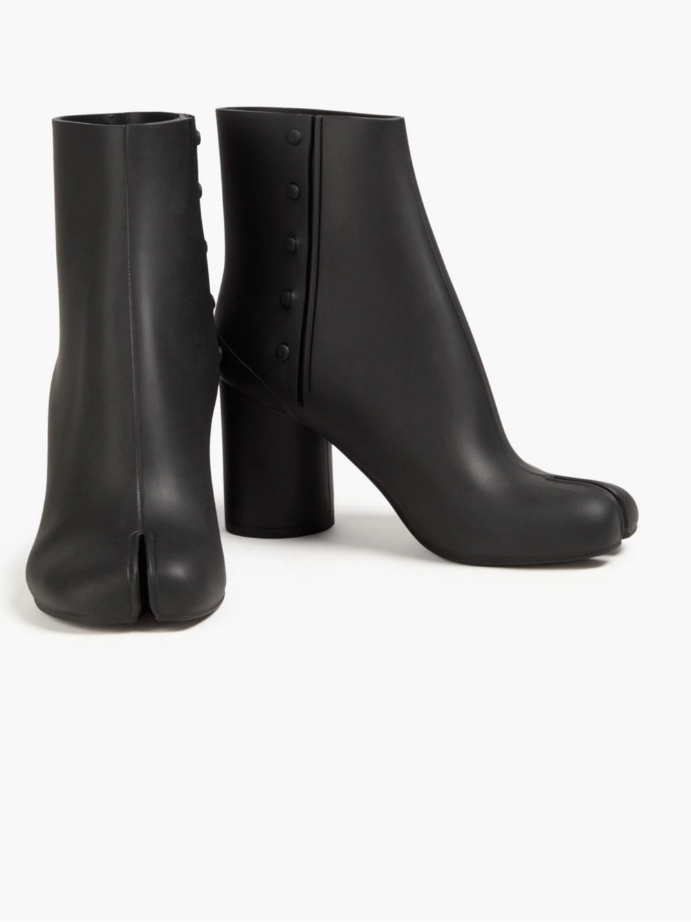 Madison Margiela PVC Split-Toe Ankle Boots